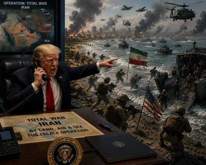 Trump sta programmando una guerra totale all'Iran