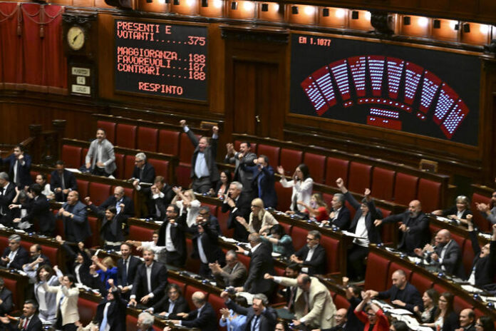 Governo battuto alla Camera sulla legge elettorale: la musica è finita ?
