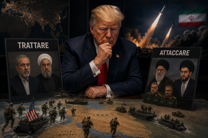 Iran Trump al bivio ma si teme che decida di non decidere