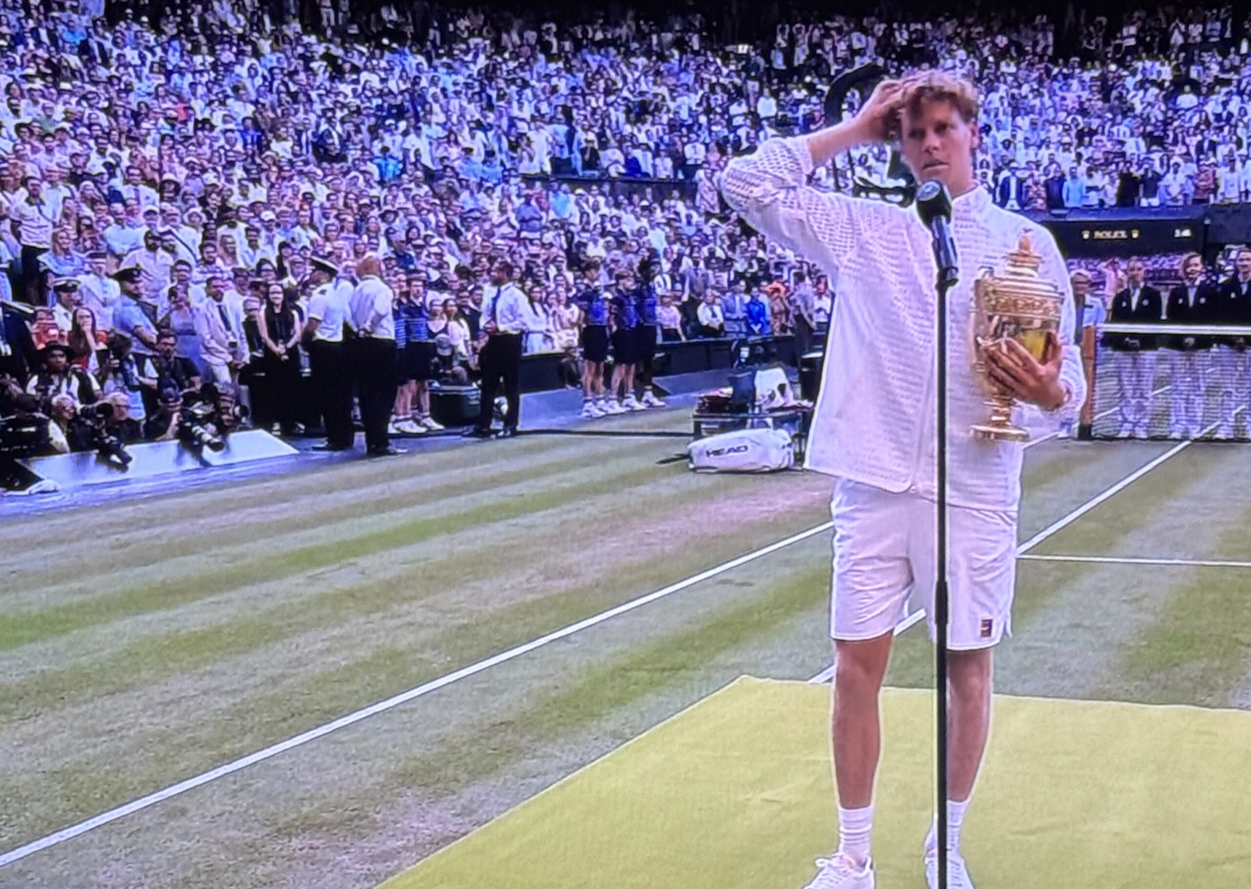 Super Sinner vince da Campione il torneo di Wimbledom 