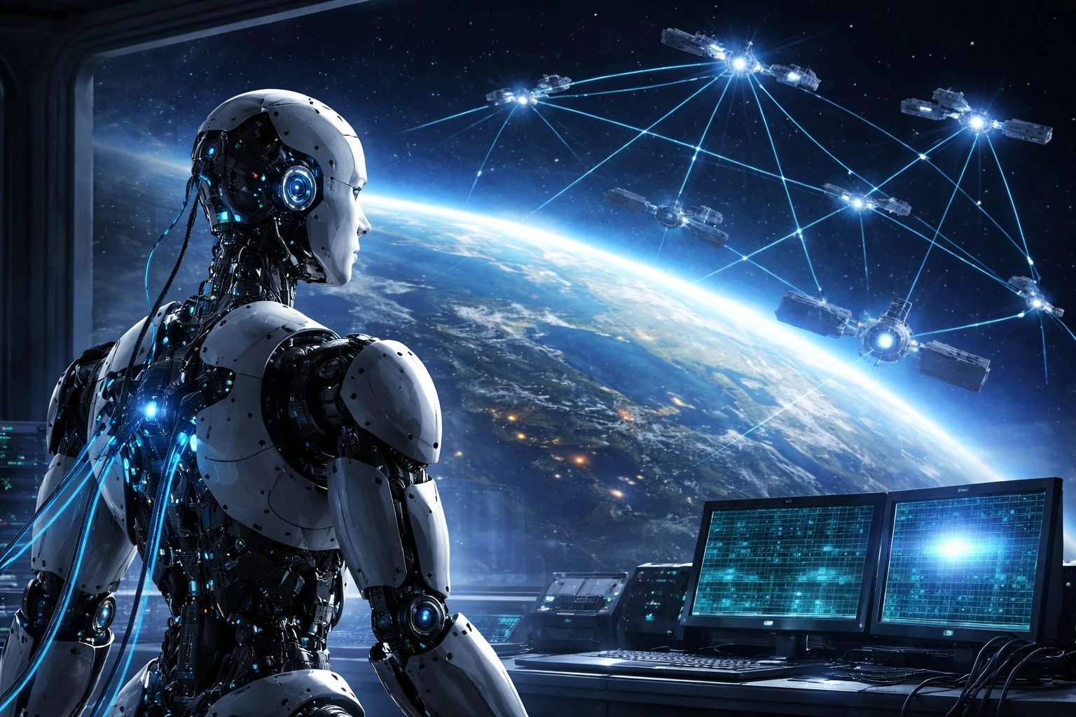 bot umanoidi nello spazio al posto degli astronauti