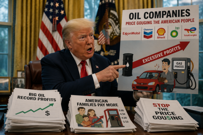 Trump accusa ExonMobil e Chevron: vampiri succhiate il sangue agli automobilisti