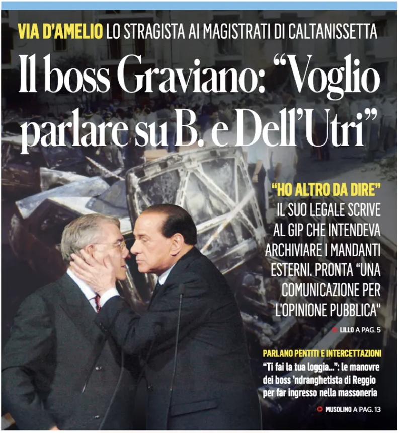 La Graviano story che fa tremare politica media e imprenditoria