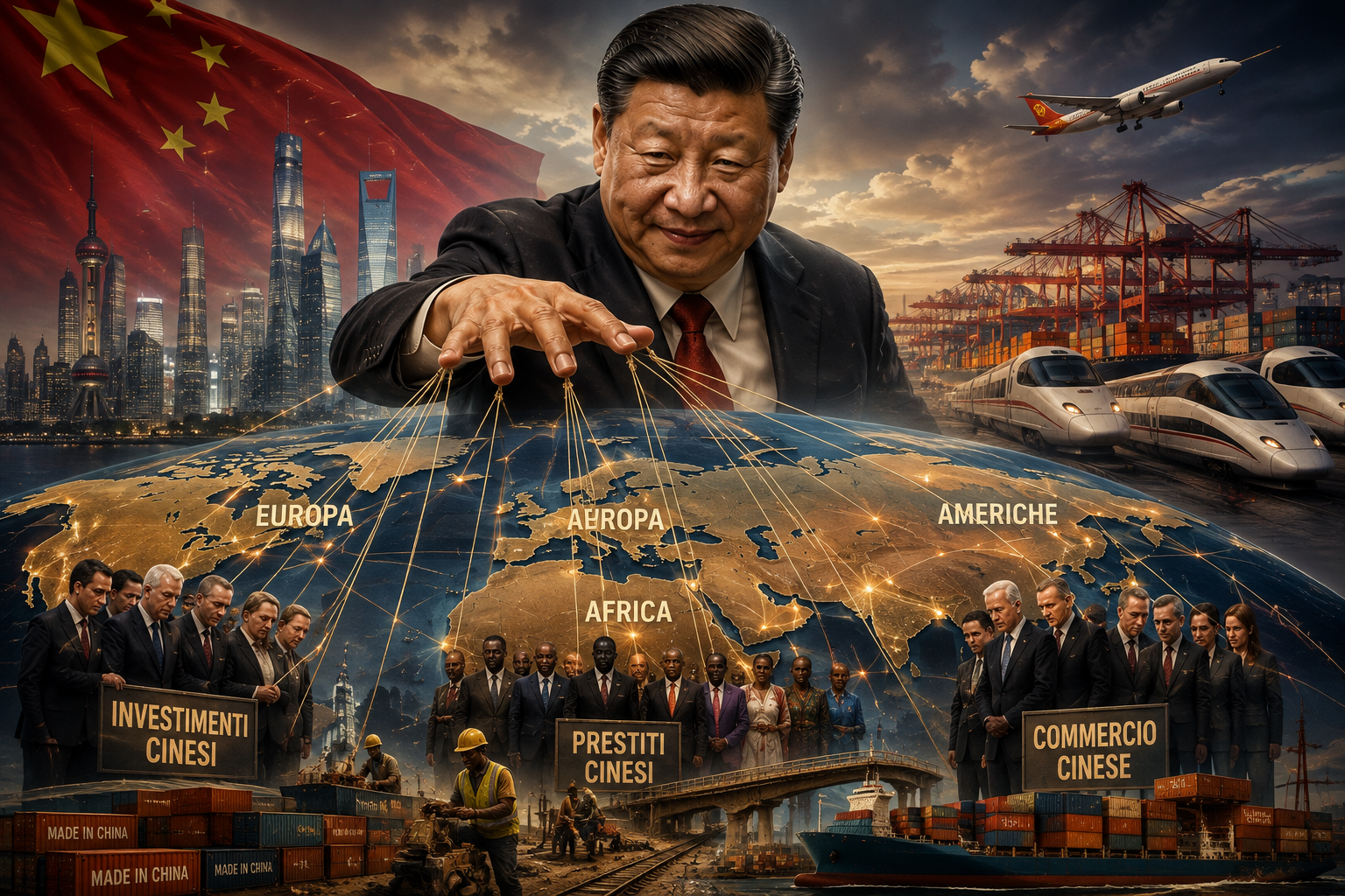 Divide et impera tradotto in cinese: Trump delira Xi Jinping domina