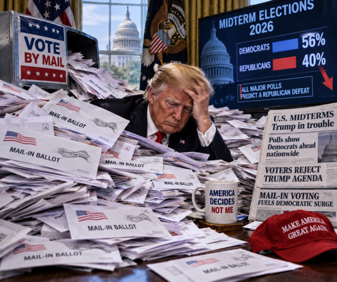 Altra mazzata per Trump: via libera al voto per corrispondenza