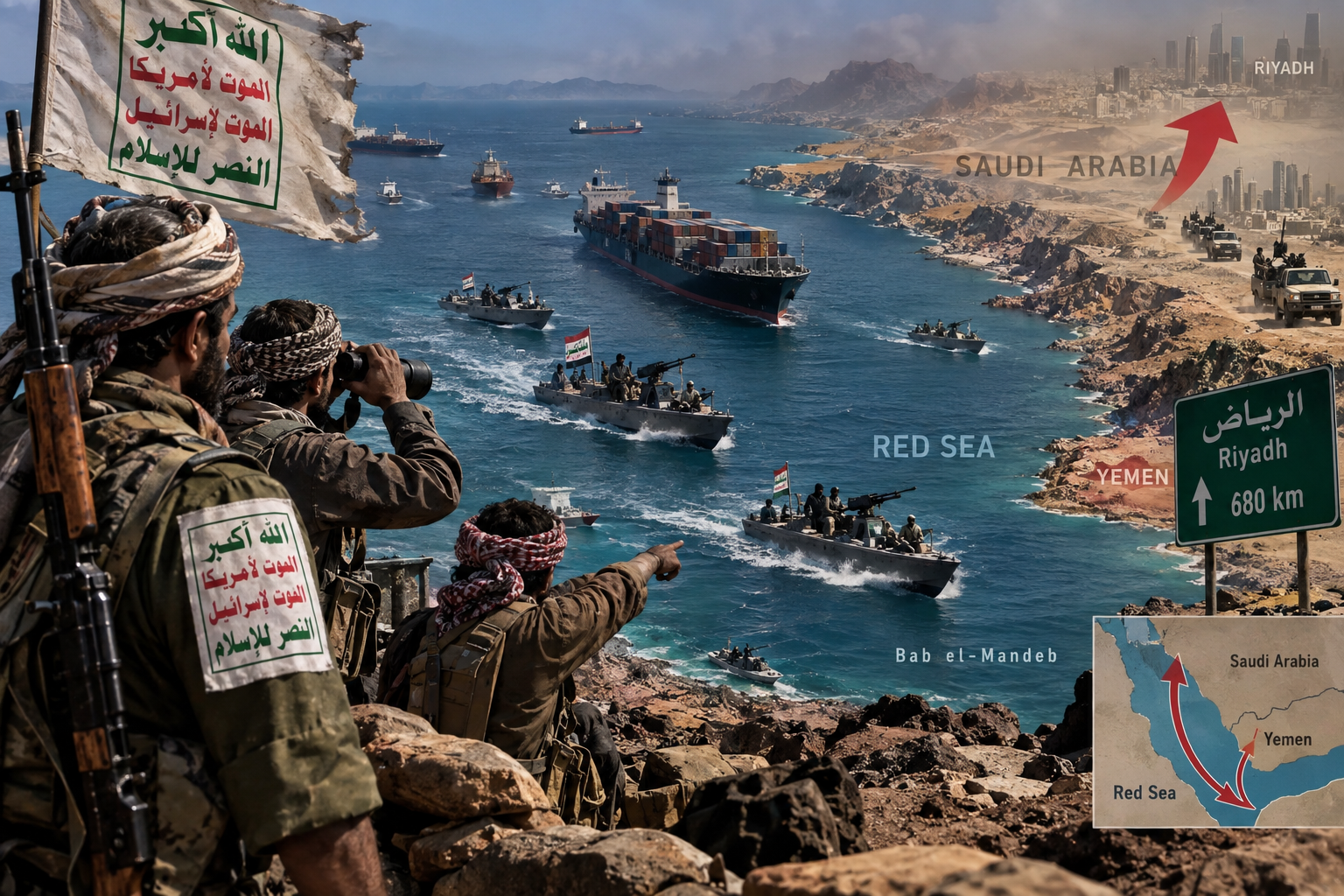 L'Inghilterra interviene contro gli Houthi mentre Trump parla all'Onu della guerra all'Iran