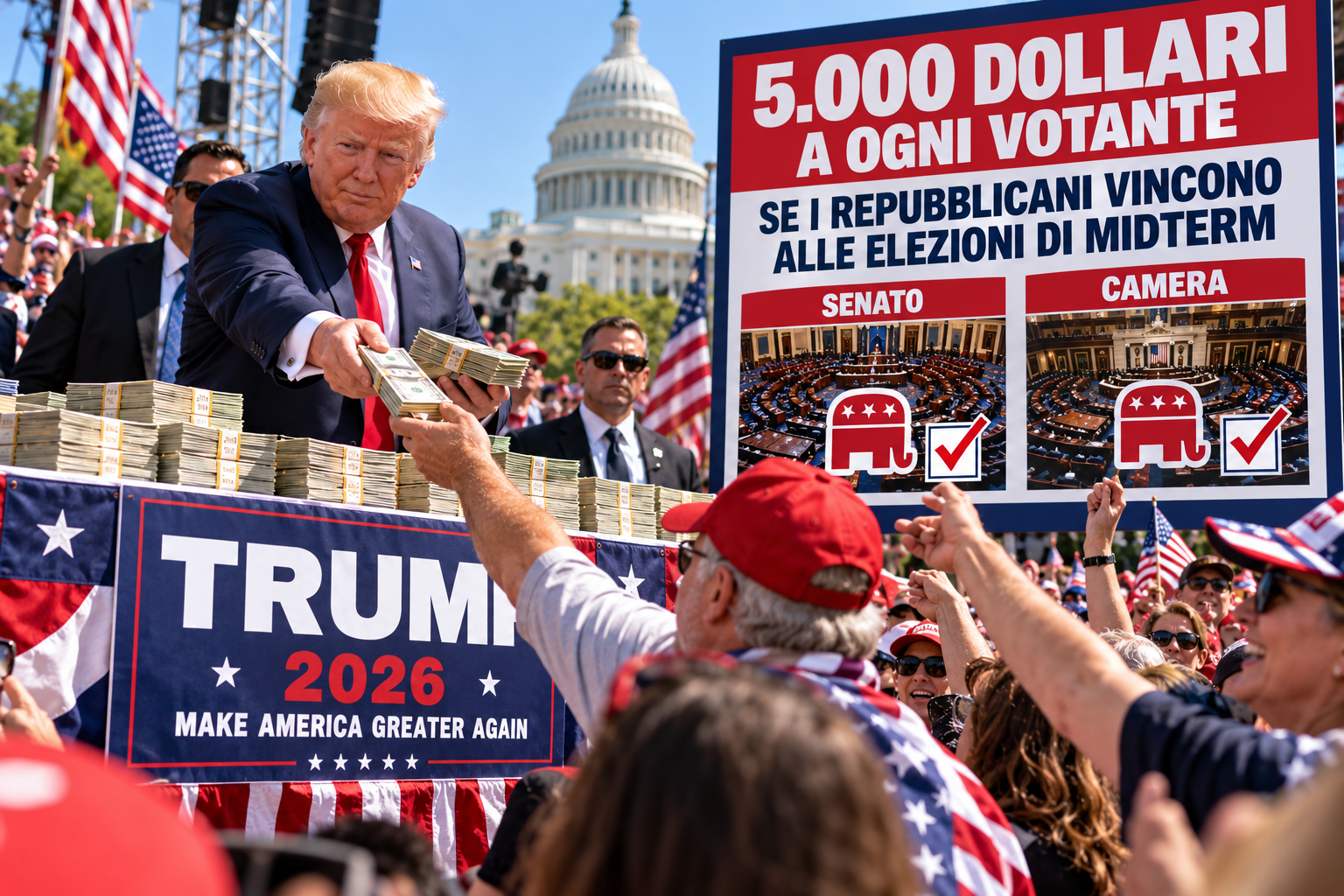 La penultima di Trump: soldi ai delatori che denunciano chi non paga le tasse