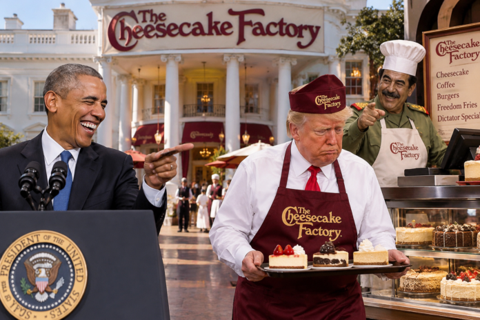 Il ritorno di Obama: alla Casa Bianca c'è bisogno di persone serie non di reality show