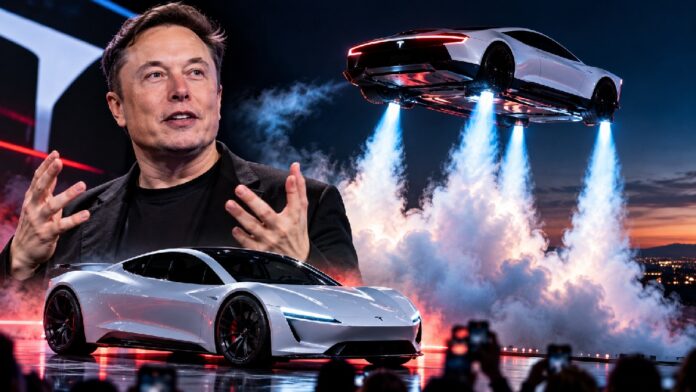 La Roadster volante di Elon Musk anticipa il futuro