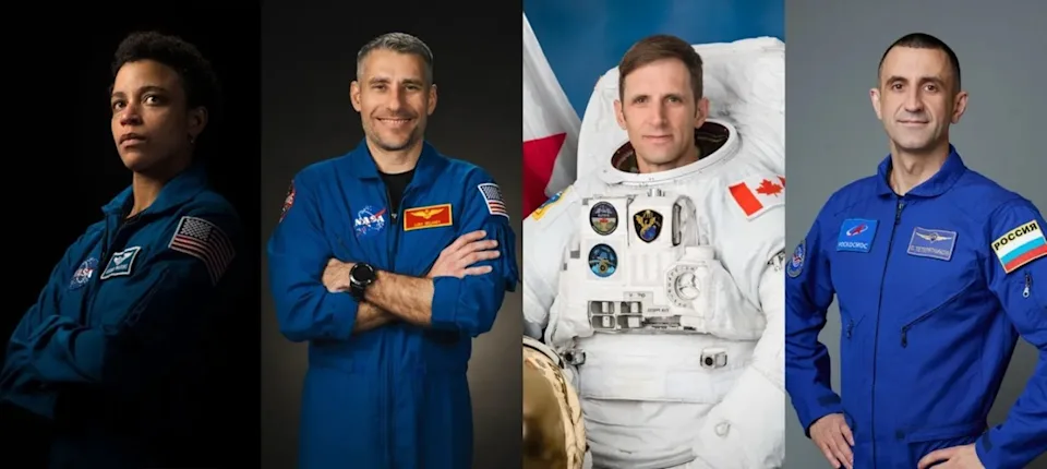 Quattro astronauti nello spazio per una nuova tappa delle ricerche scientifiche