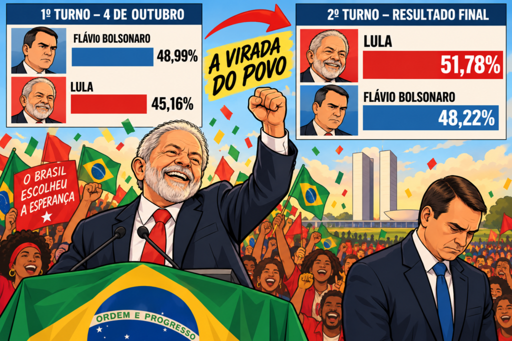 Strabiliante rimonta di Lula rieletto presidente del Brasile a furor di popolo