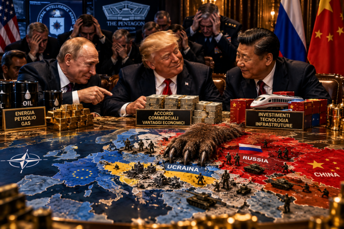 Vladimir chiama Donald risponde: Trump accetta il vertice trappola con Putin e Xi