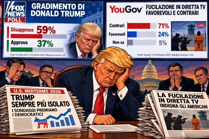 Sondaggi convergenti Trump perdente