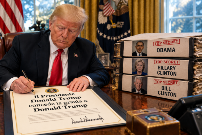 La penultima di Trump: in caso di impeachment mi concederò la grazia